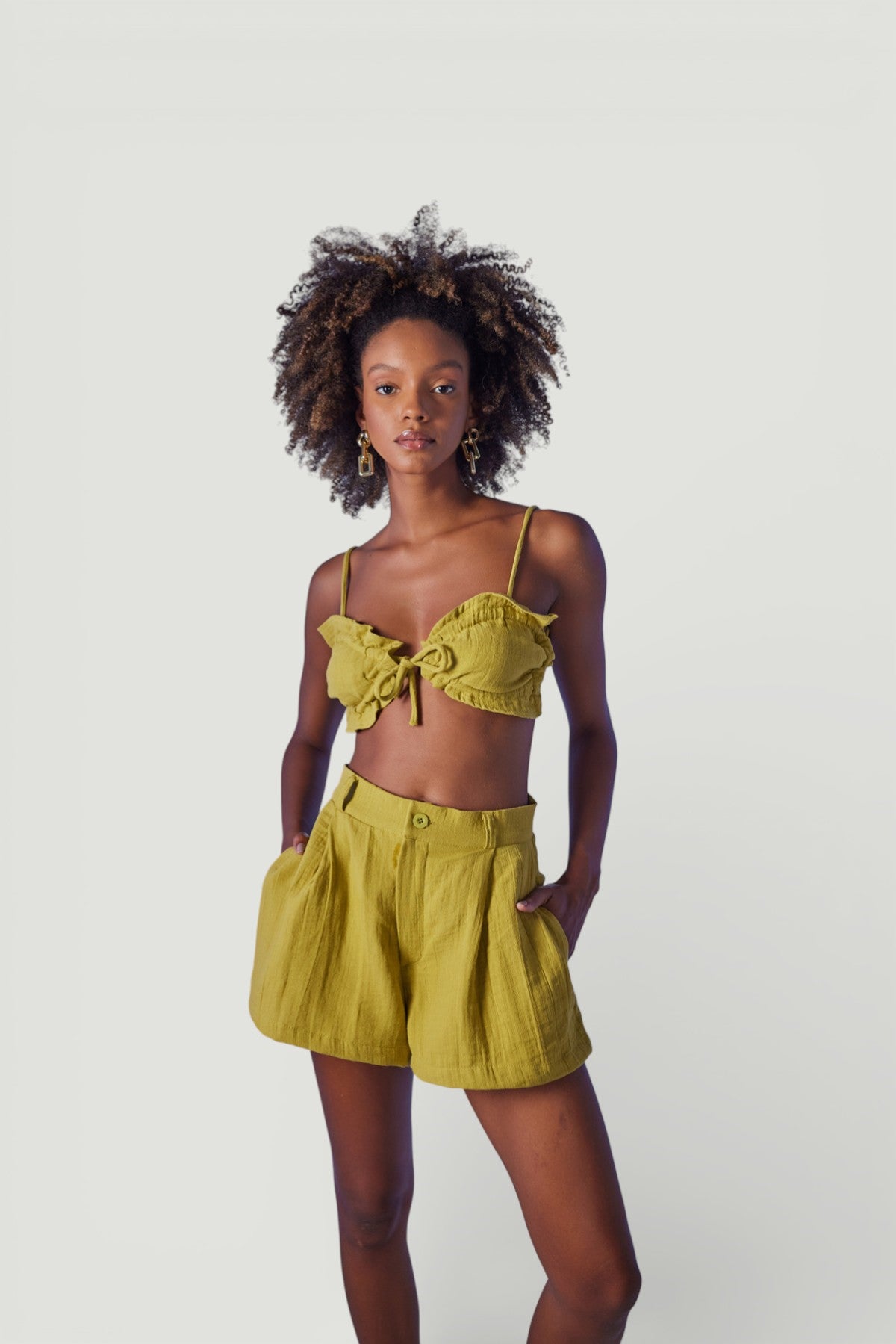 Image of Crop Model Bağlamalı Playa Büstiyer Yeşil