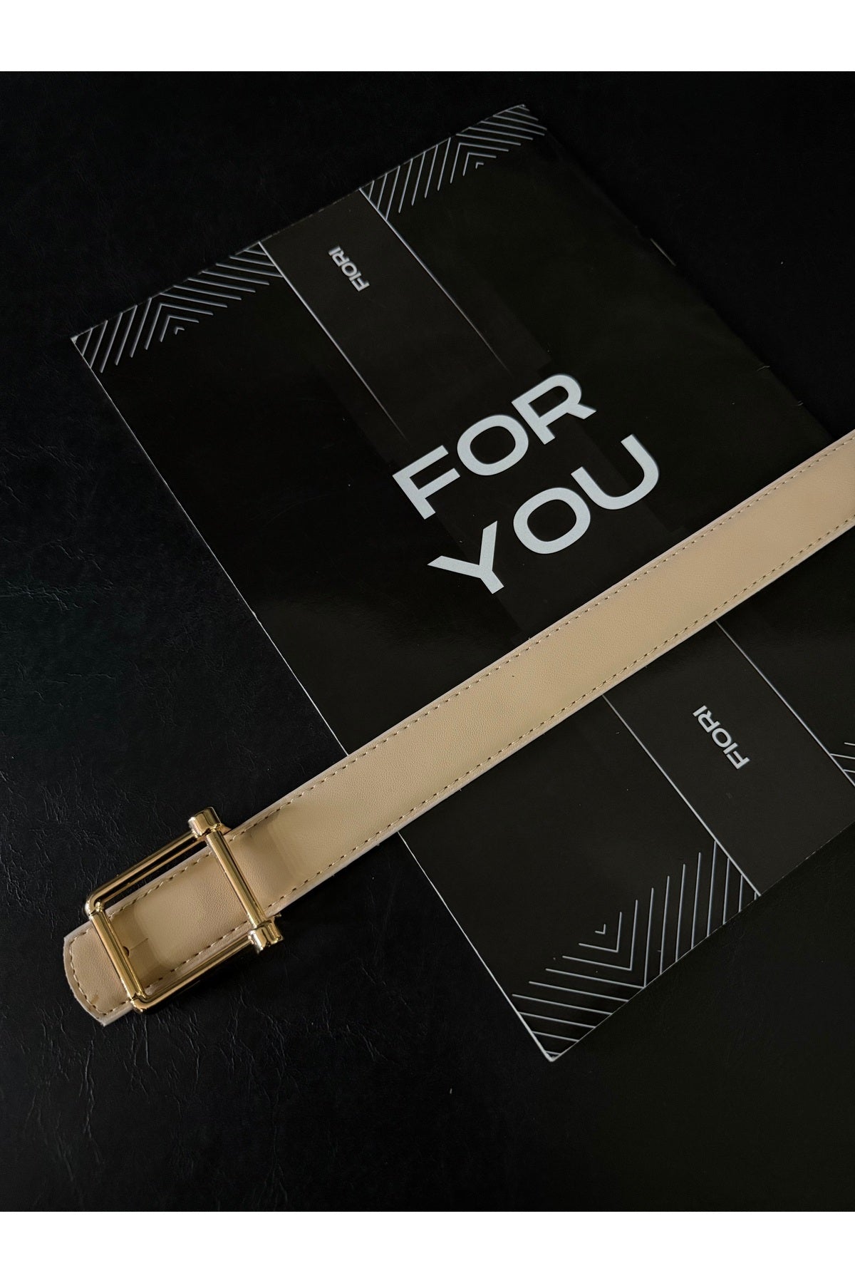 Image of Kare Tokalı Kadın Kemeri, Pantolon Kemeri, Ceket Kemeri, Elbise Kemeri