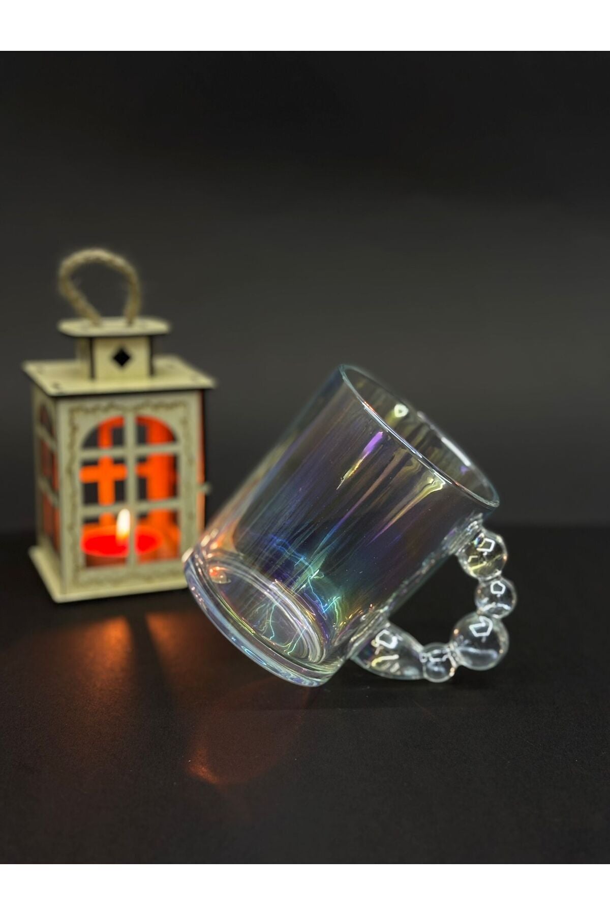 Image of Hologram Kulplu Cam Bardak