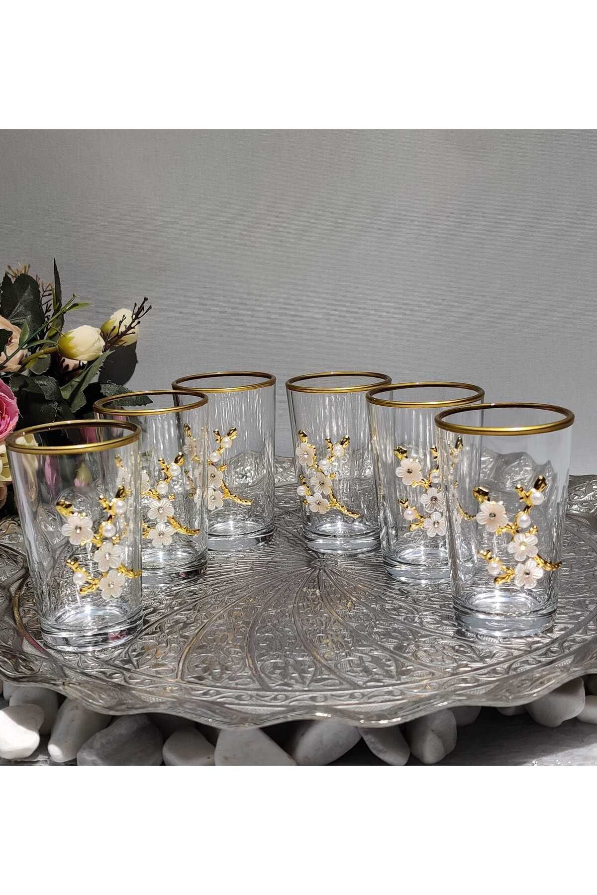 Image of Bahar Dalı Kahve Yanı 6'lı Set