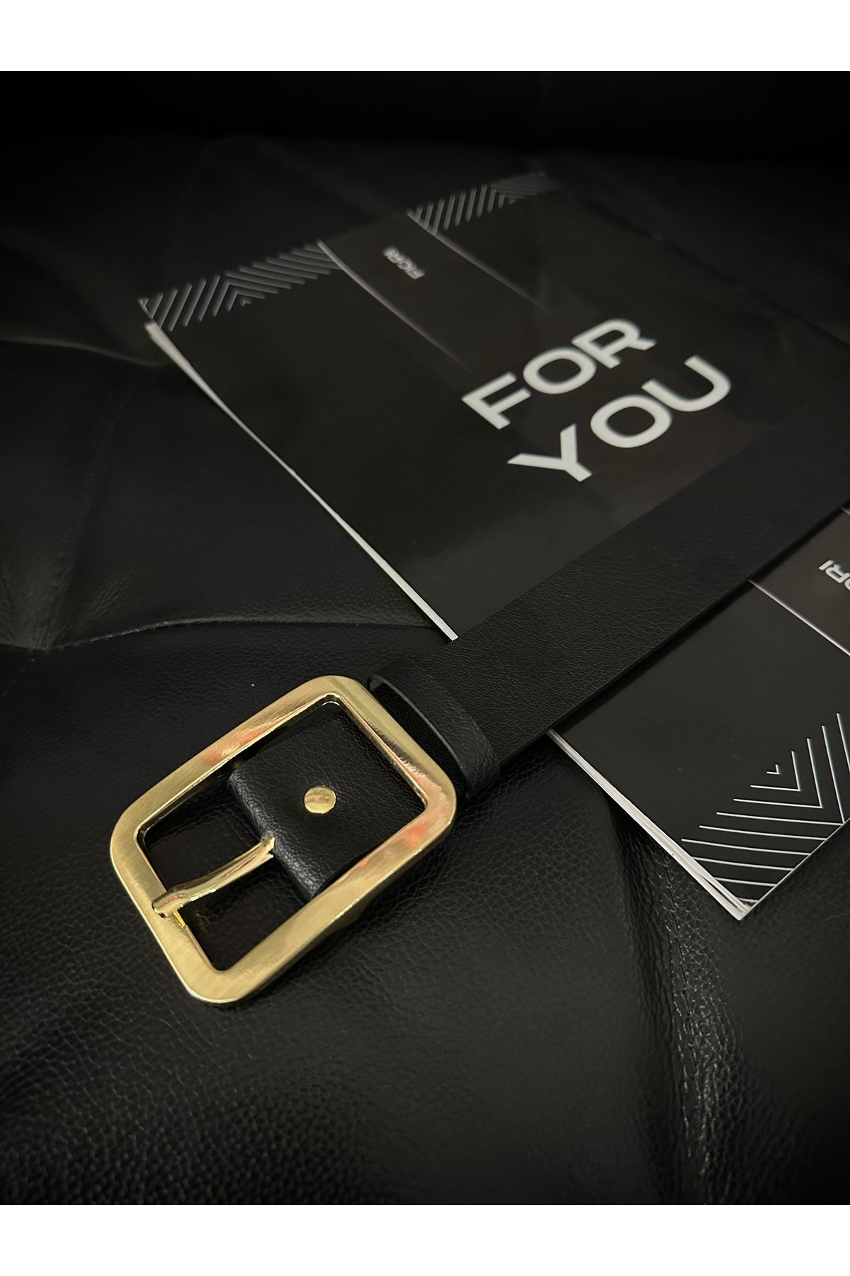 Image of Gold Tokalı Kadın Pantolon Kemeri, Ceket Kemeri, Elbise Kemeri, Gömlek Kemeri
