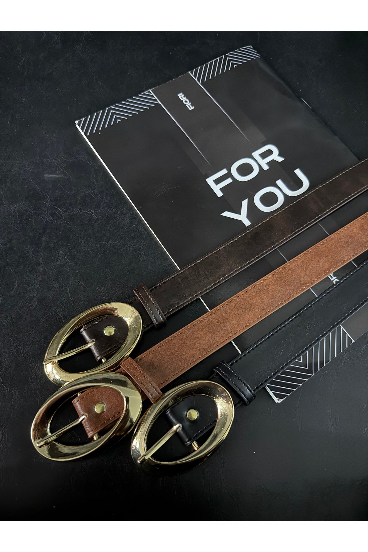 Image of Oval Tokalı Antik Kadın Pantolon Kemeri, Ceket Kemeri, Gömlek Kemeri, Elbise Kemeri