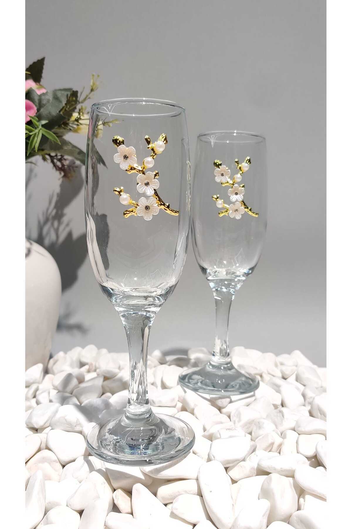 Image of Bahar Dalı Sunum&Hediyelik 2'li Bardak