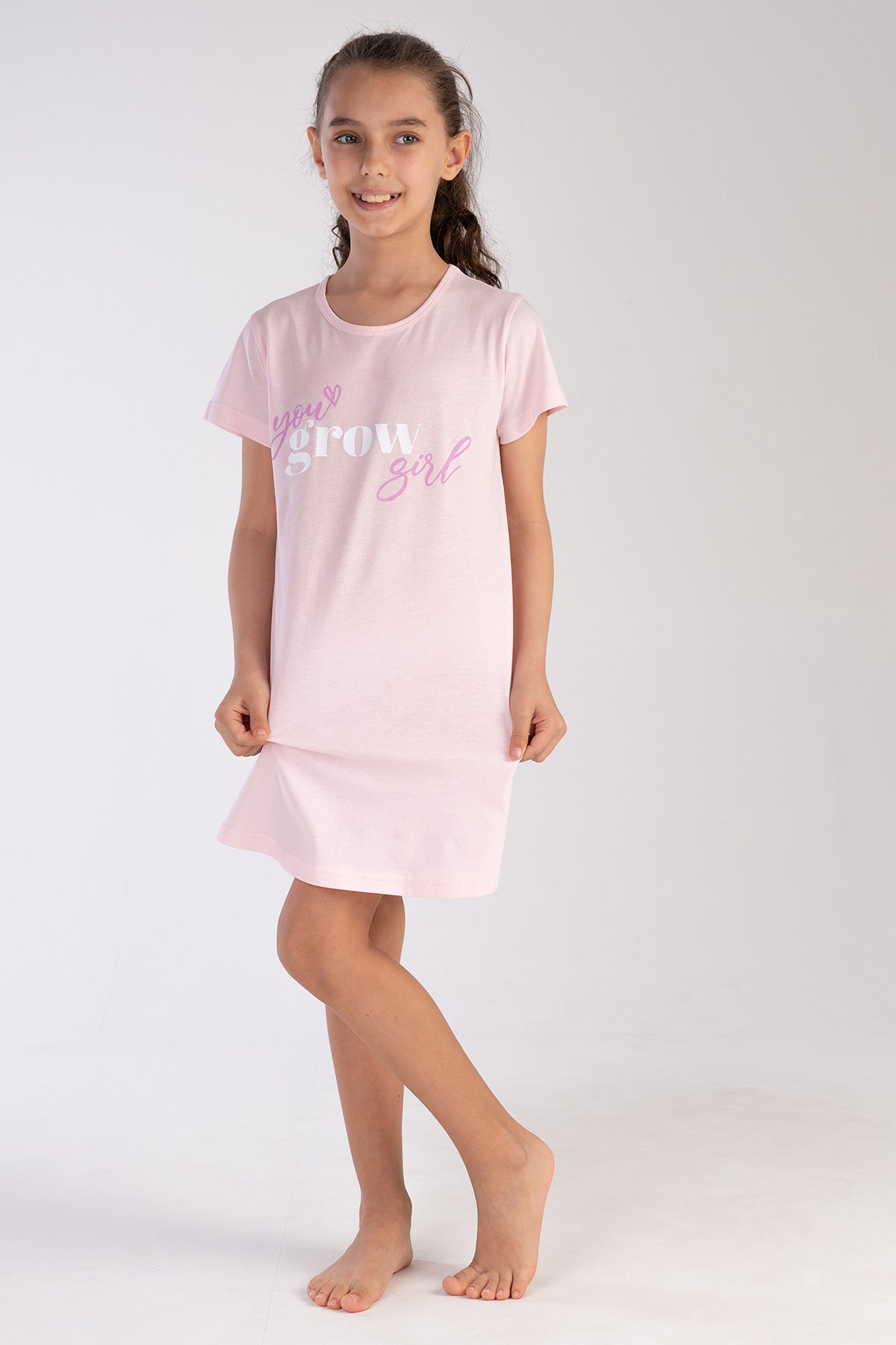 Image of KIZ COCUK P.SUPREM O YAKA KISA KOL ETEGI OVAL TUNIK(11-12/15-16)