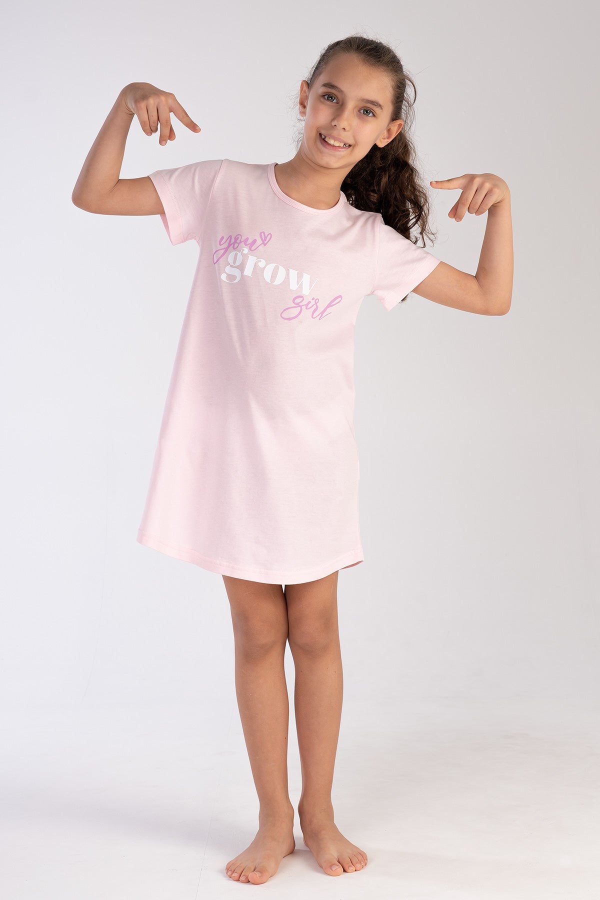 Image of KIZ COCUK P.SUPREM O YAKA KISA KOL ETEGI OVAL TUNIK(11-12/15-16)
