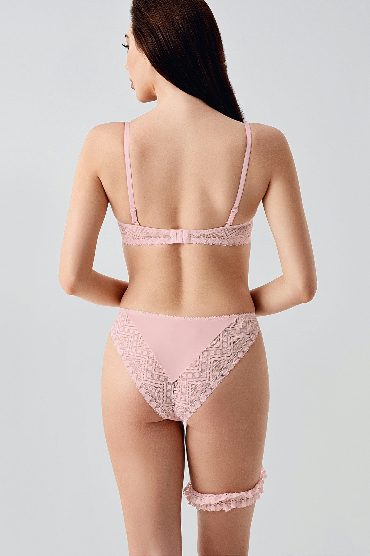 Image of Set sutien și chiloți cu cupă B pentru femei