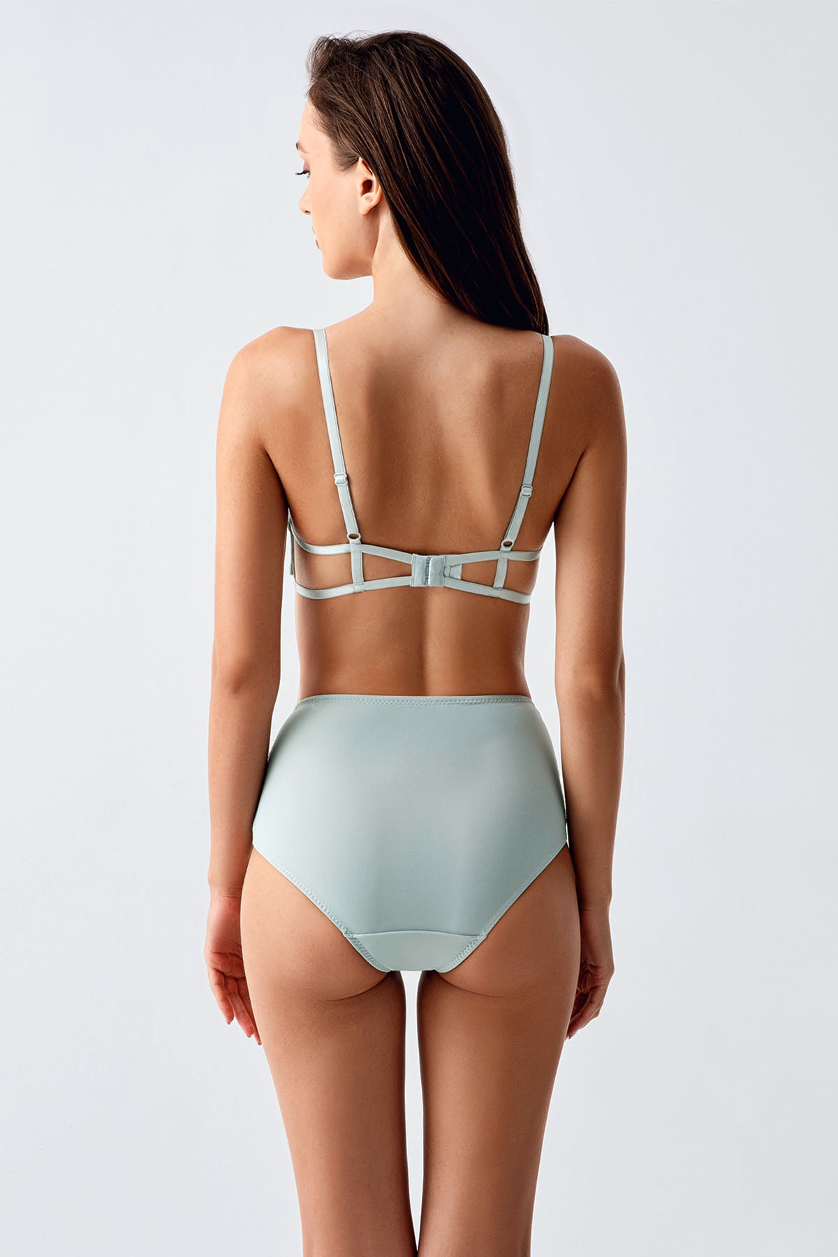 Image of Women's B Cup Padded Bra and Panty Set