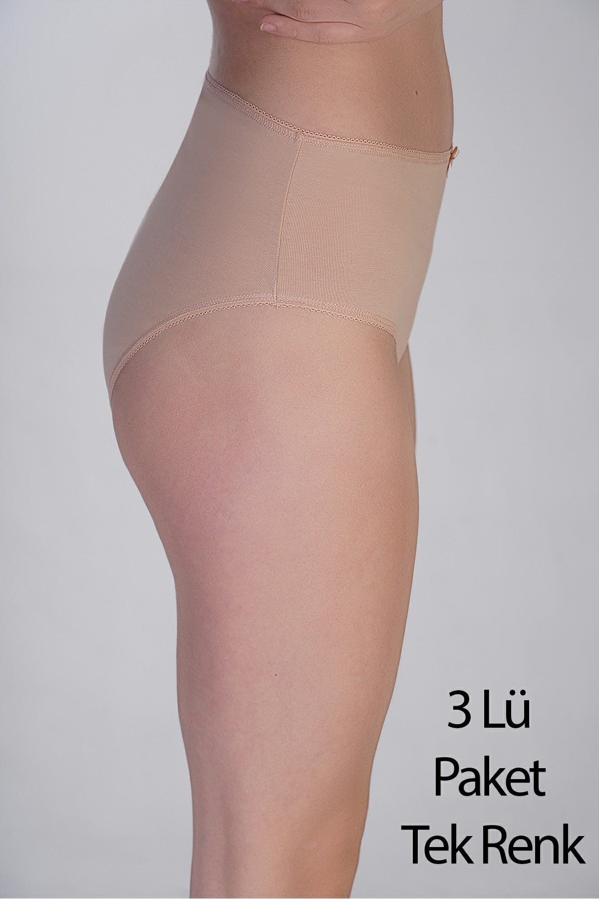 Image of Set de 3 bikini pentru femei cu talie mică, din bumbac