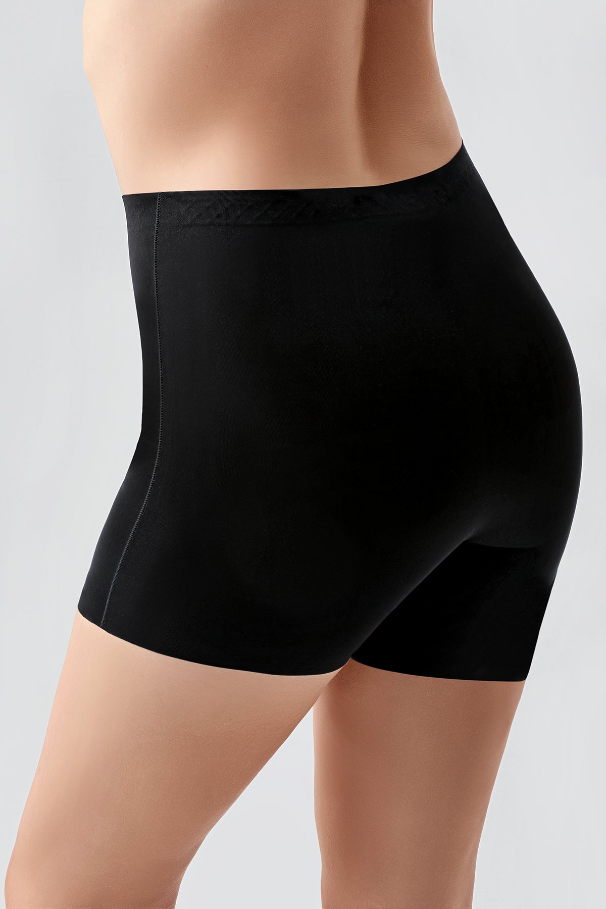 Image of Pantaloni scurți laser cu talie antiderapantă