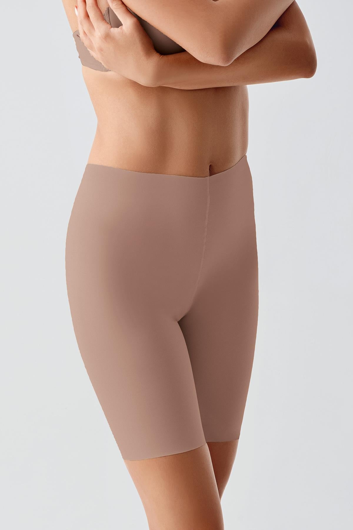Image of Corset modelator fără cusături, cu talie înaltă, decupat cu laser