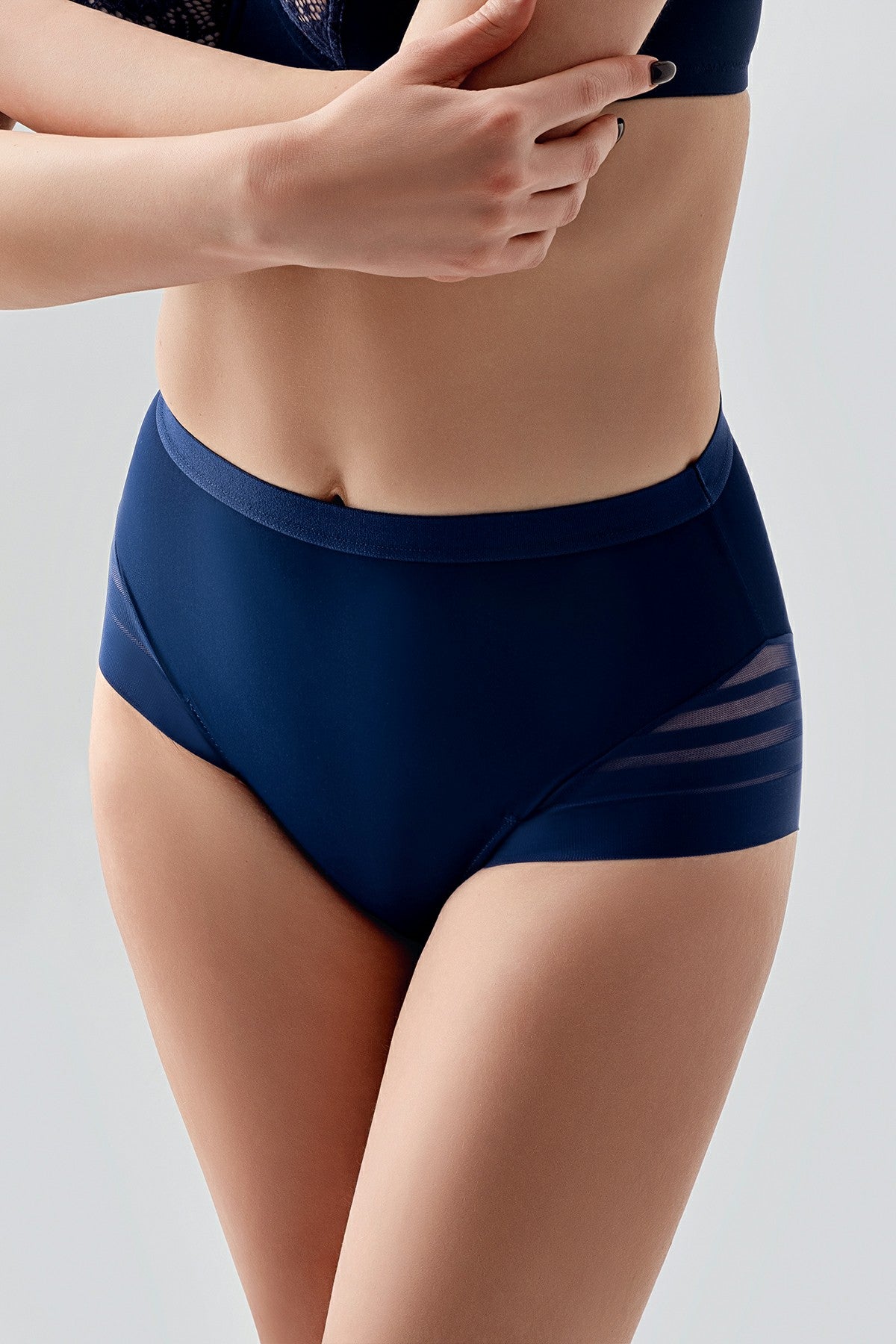 Image of Chiloți cu corset și talie înaltă pentru femei