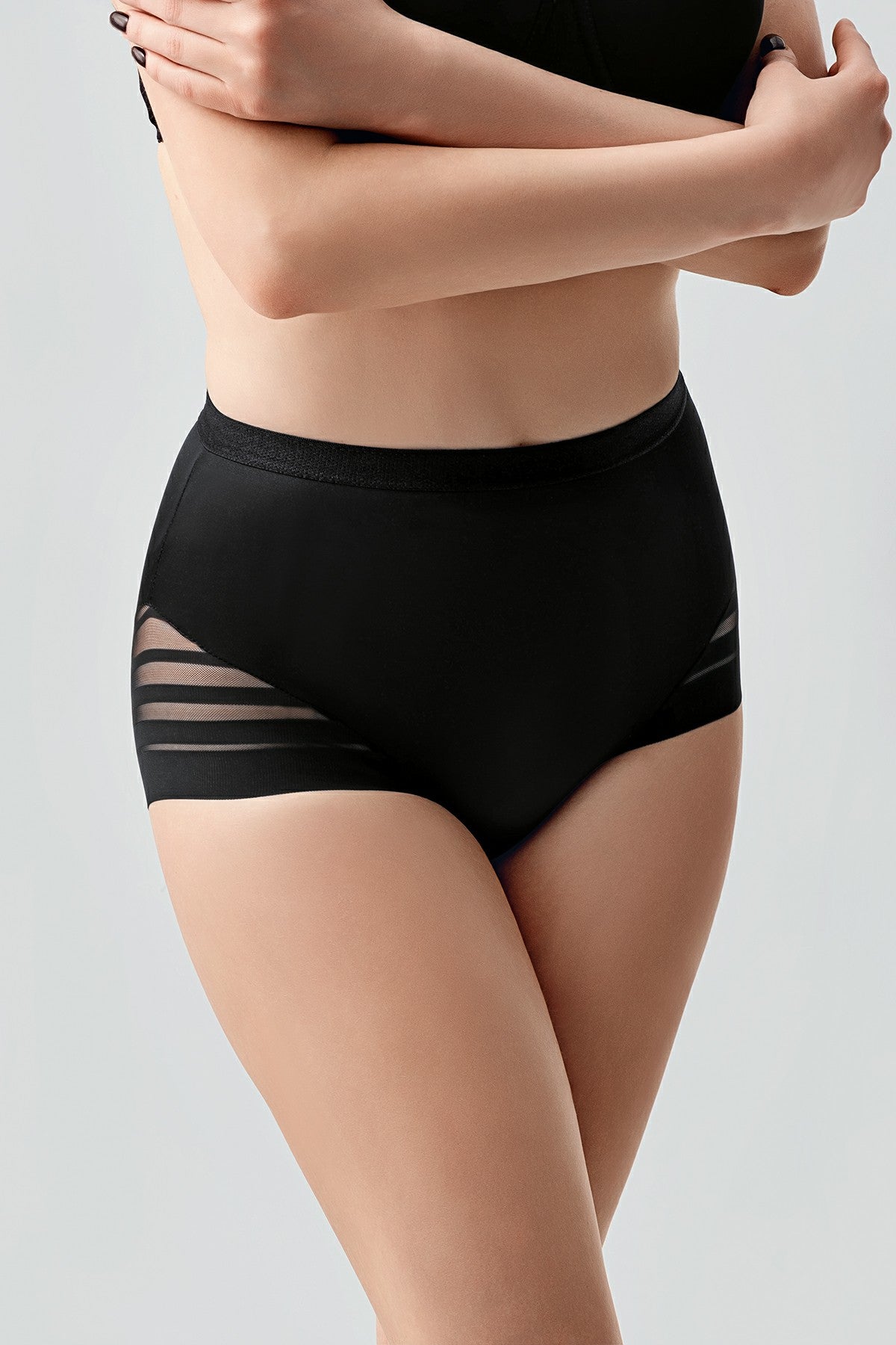 Image of Chiloți cu corset și talie înaltă pentru femei