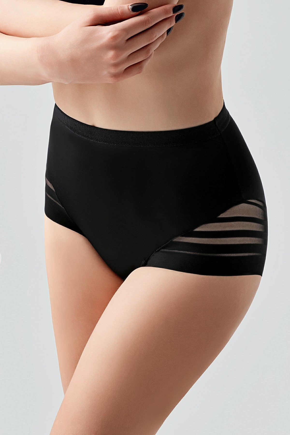 Image of Chiloți cu corset și talie înaltă pentru femei