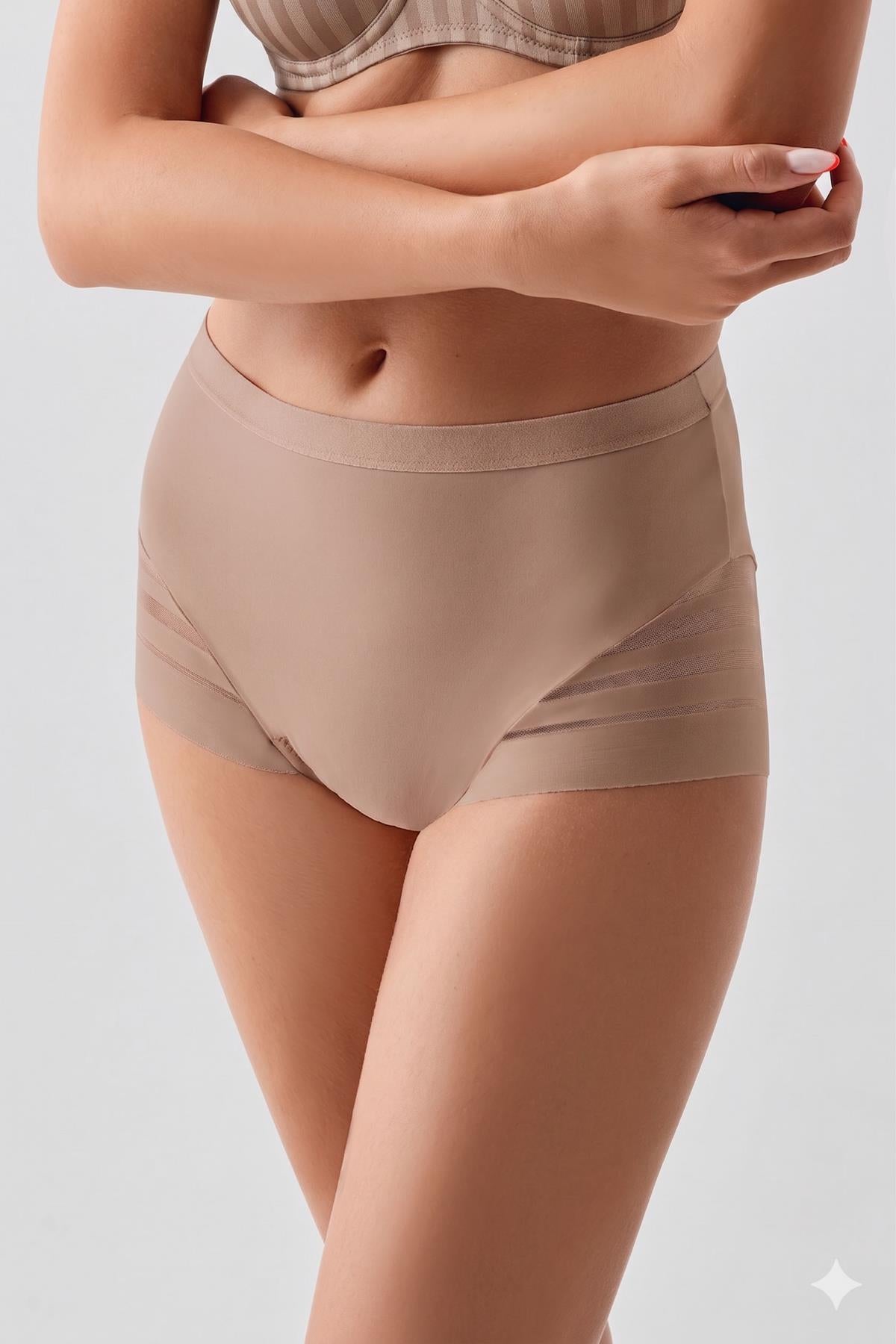 Image of Chiloți cu corset și talie înaltă pentru femei