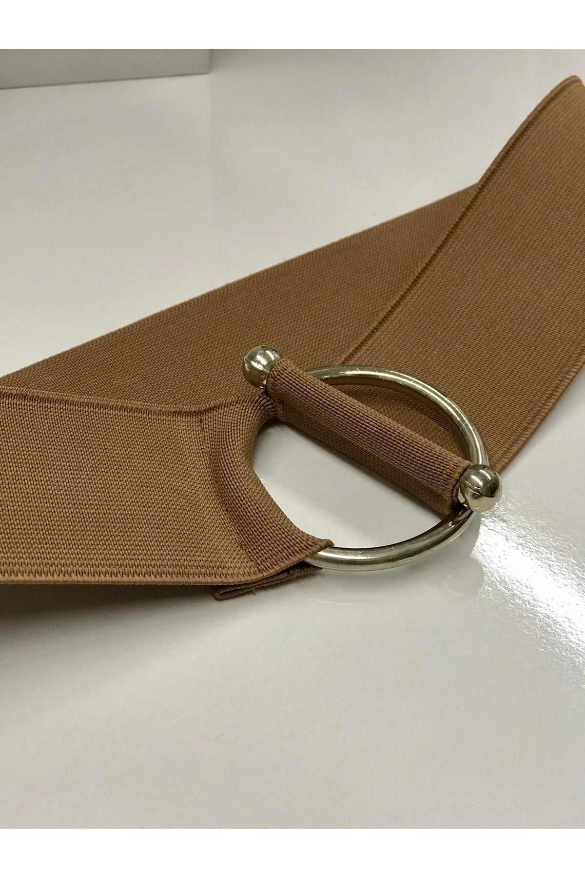 Image of 2'li Halka Ve Halter Tokalı Elastik Kadın Kemeri, Ceket Kemeri, Gömlek Kemeri, Elbise Kemeri