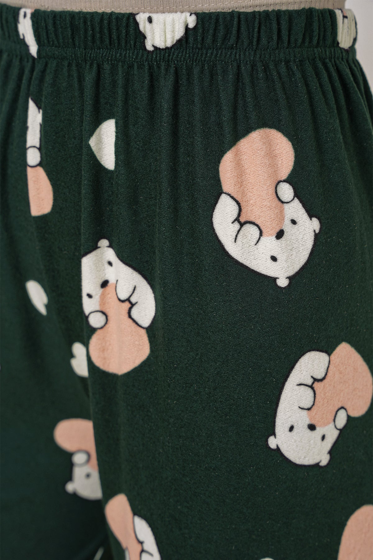 Image of 4323 Desenli Pijama Altı - Y.Zümrüt