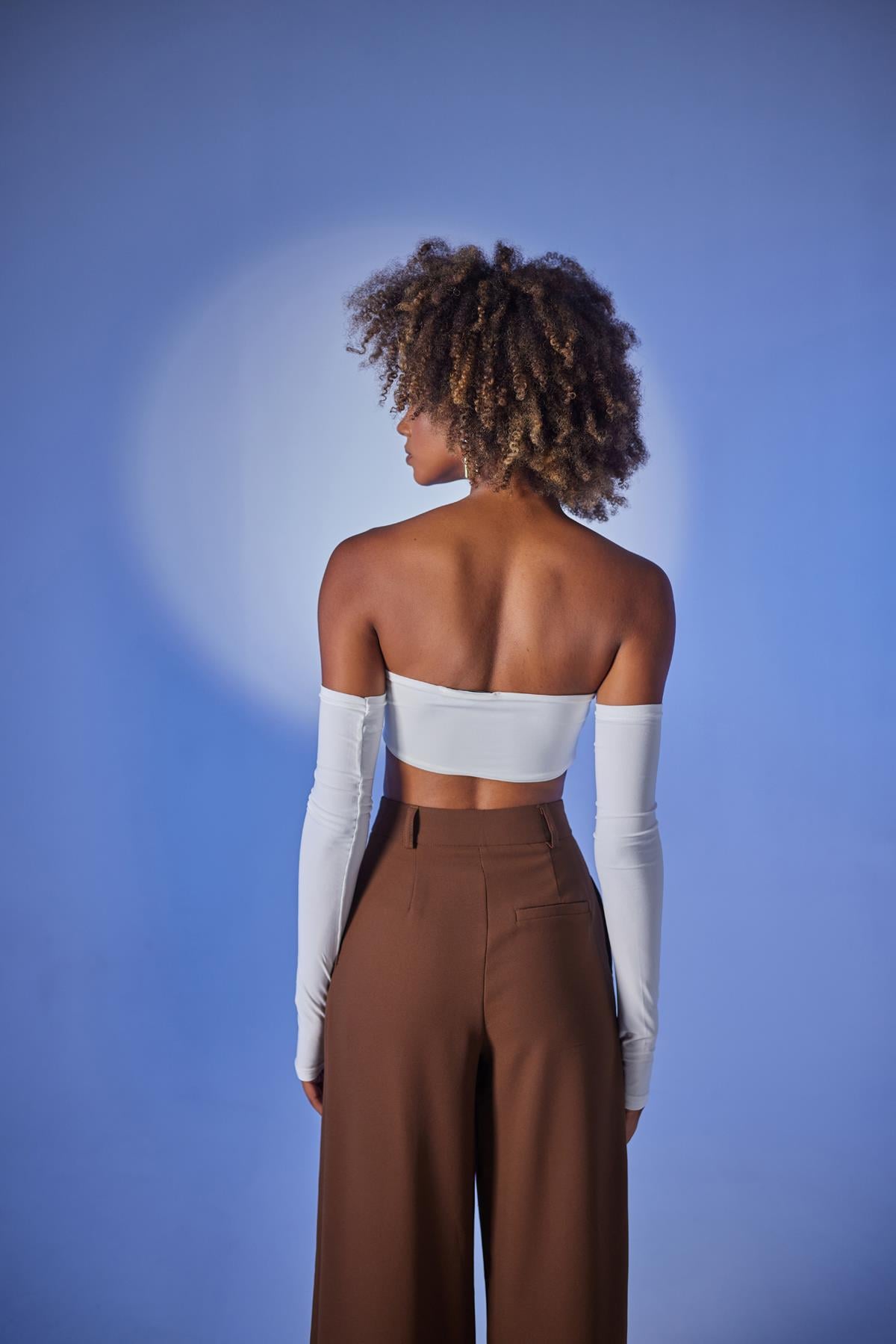 Image of Straplez Model Noir Bluz Ekru