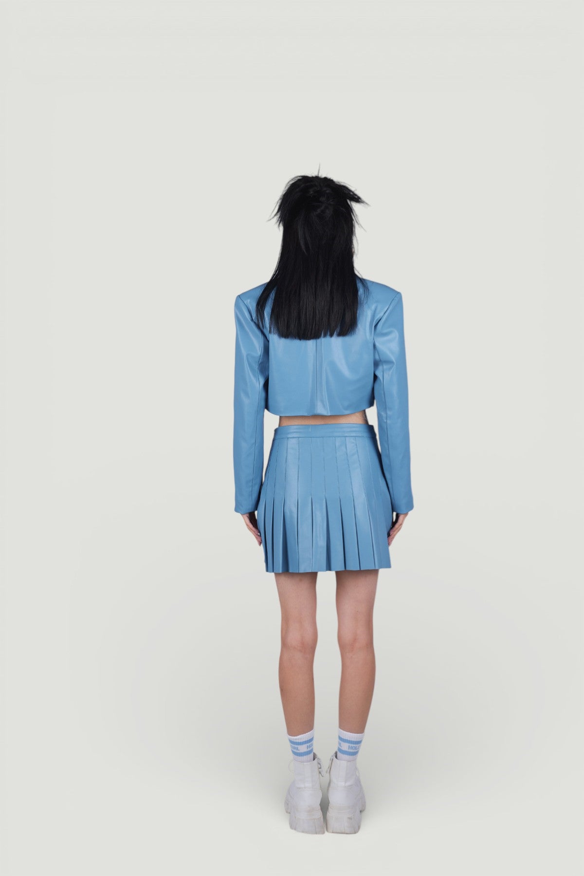 Image of Crop Model Astarlı College Ceket Mavi