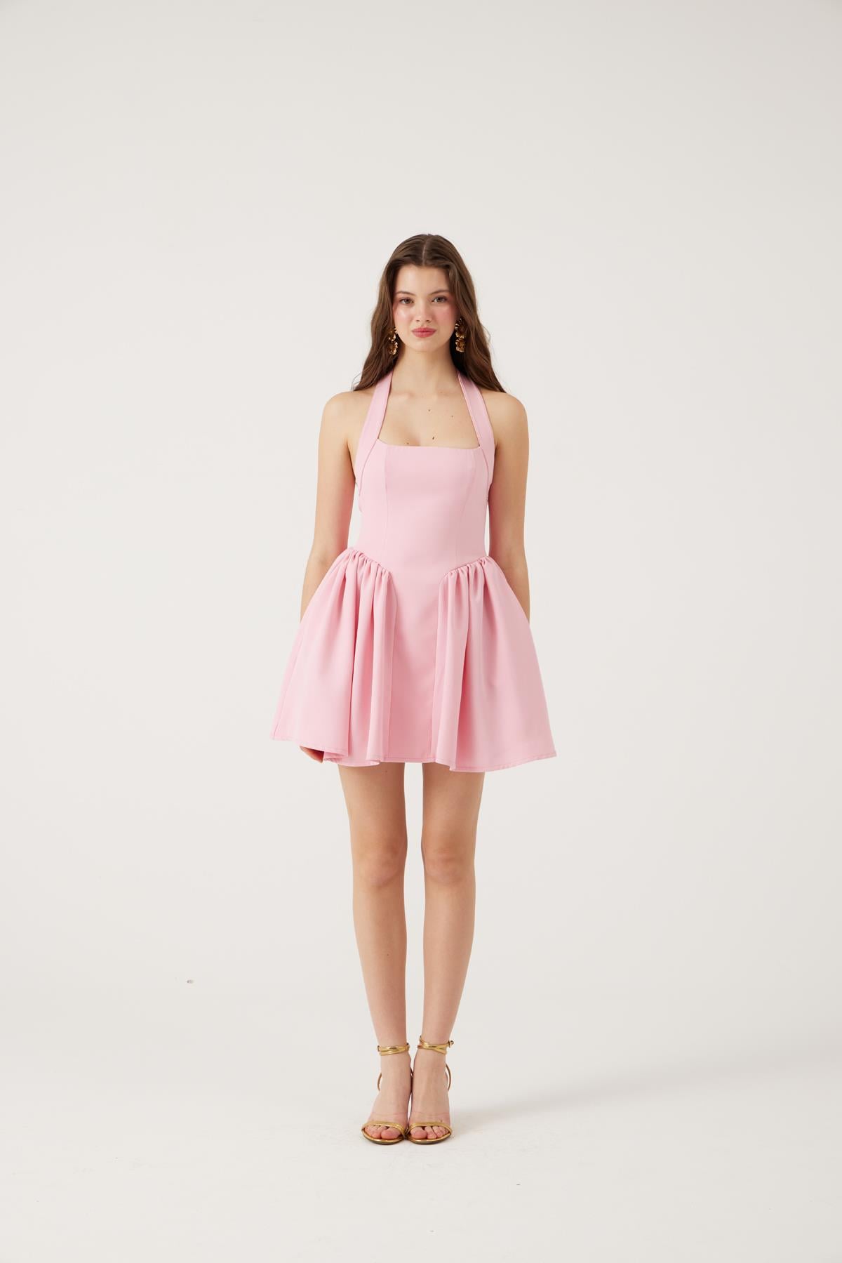 Image of Cepli Mini Felici Elbise Pembe