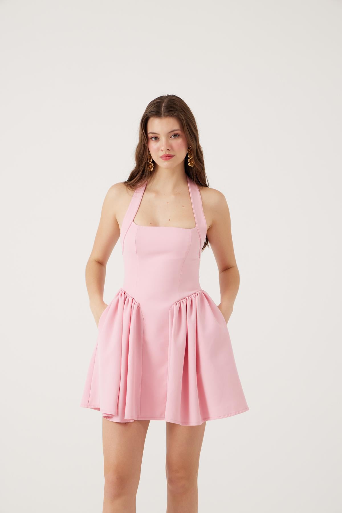 Image of Cepli Mini Felici Elbise Pembe