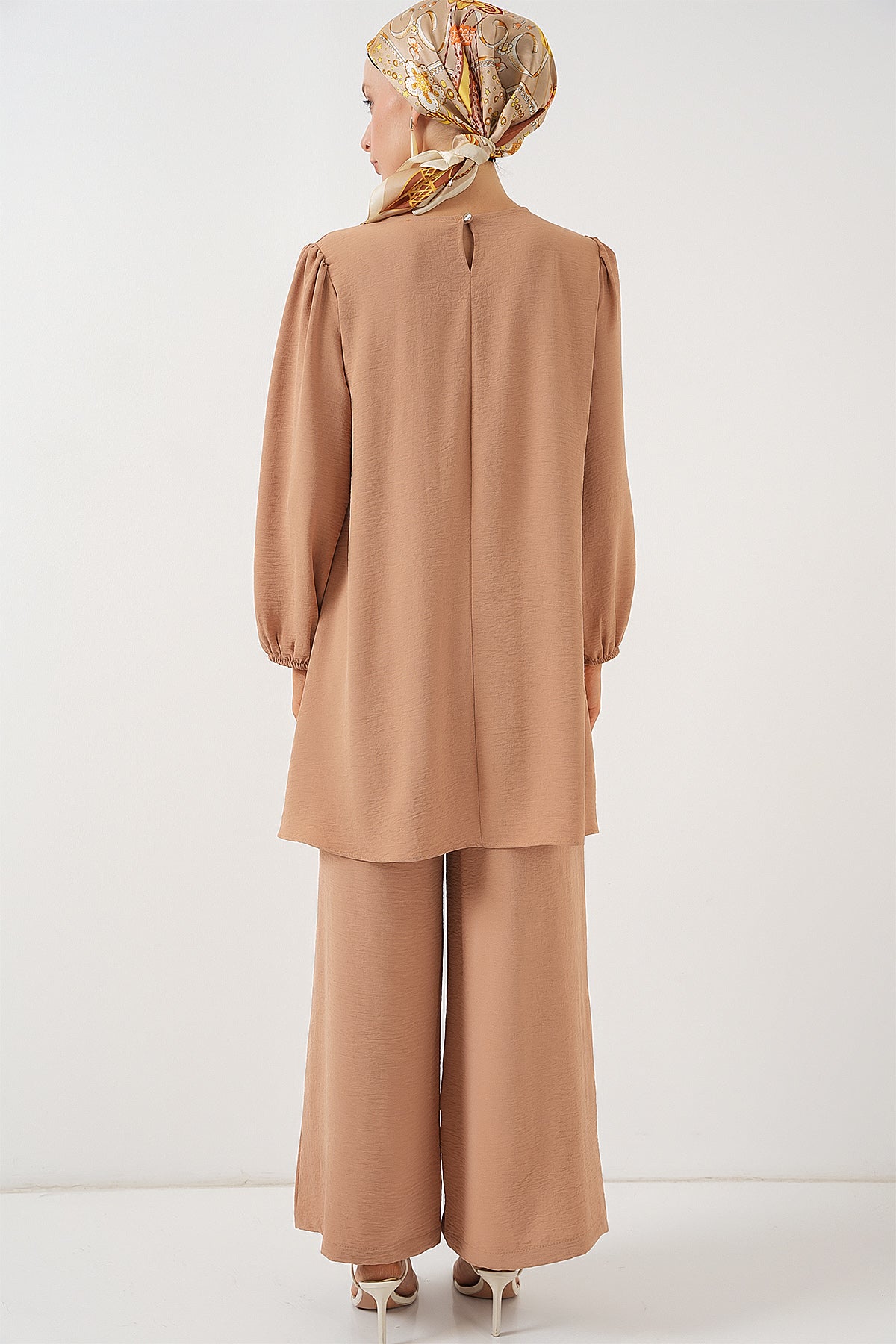Image of Set tunică și pantaloni Ayrobin 6712 - Blană de nurcă