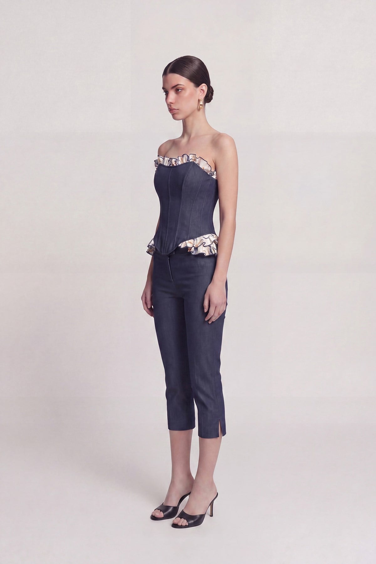 Image of Jean Görünümlü Venus Capri Pantolon Lacivert