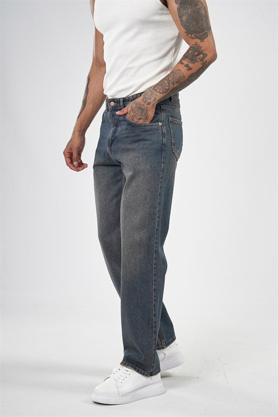 Image of Baggy Fit Kalıp Erkek Jean