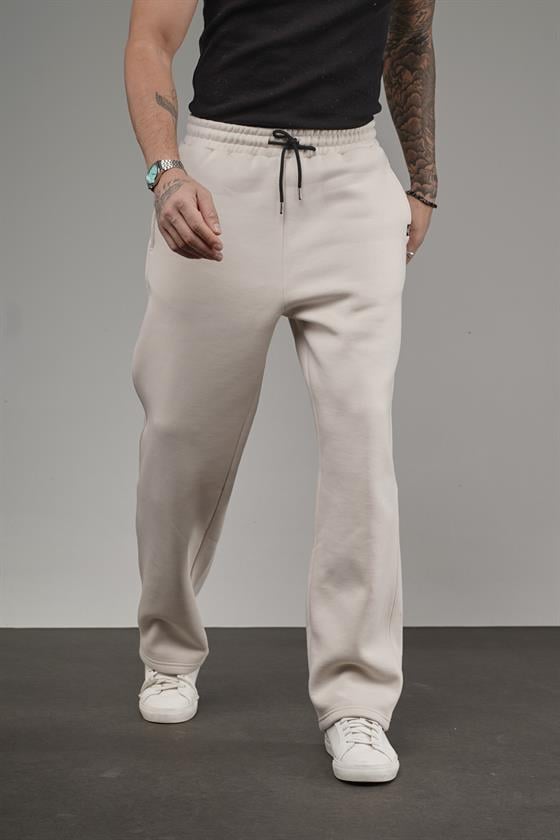 Image of Pantaloni de trening largi cu talie elastică