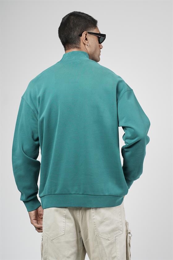 Image of Men's Oversize Turtleneck Sweatshirt