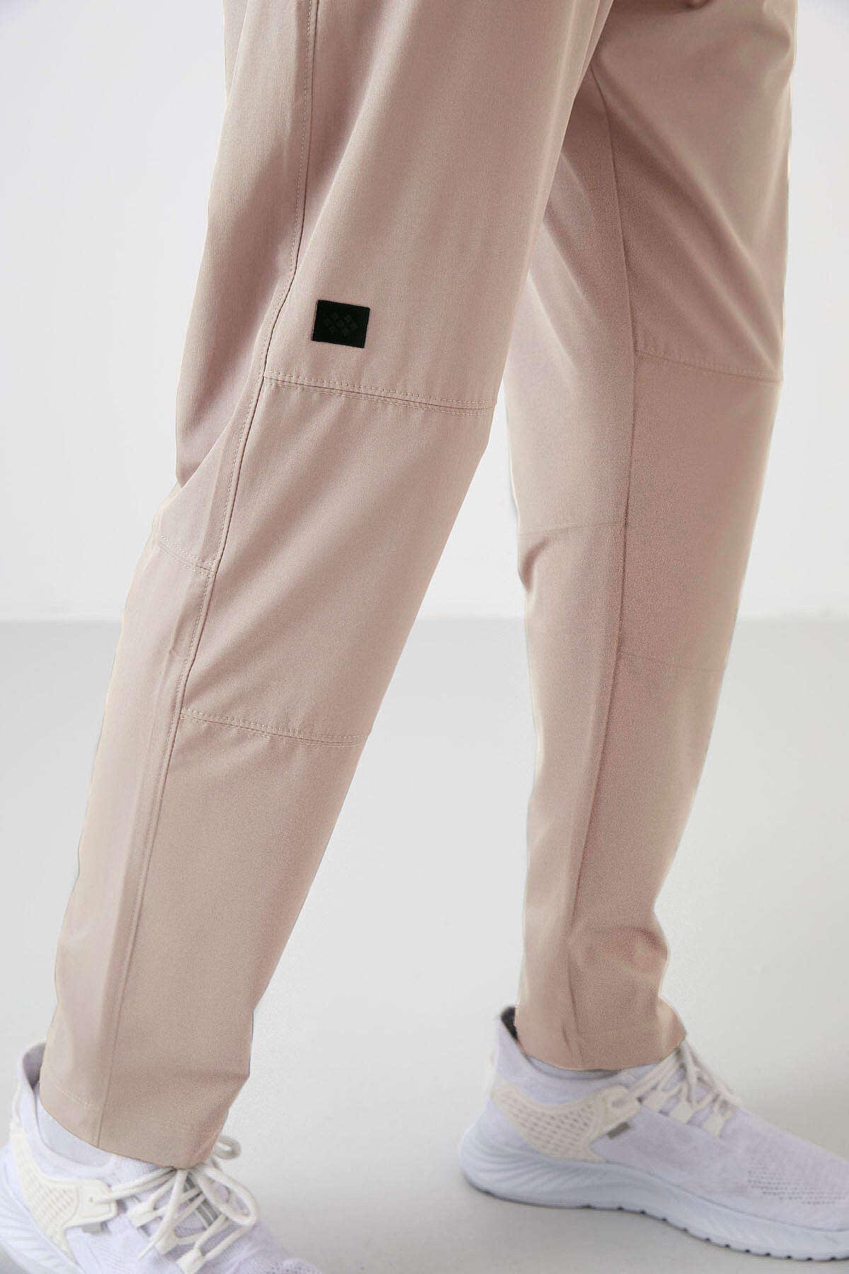Image of Bej İnce Yumuşak Comfort Fit Erkek Eşofman Alt - 82120
