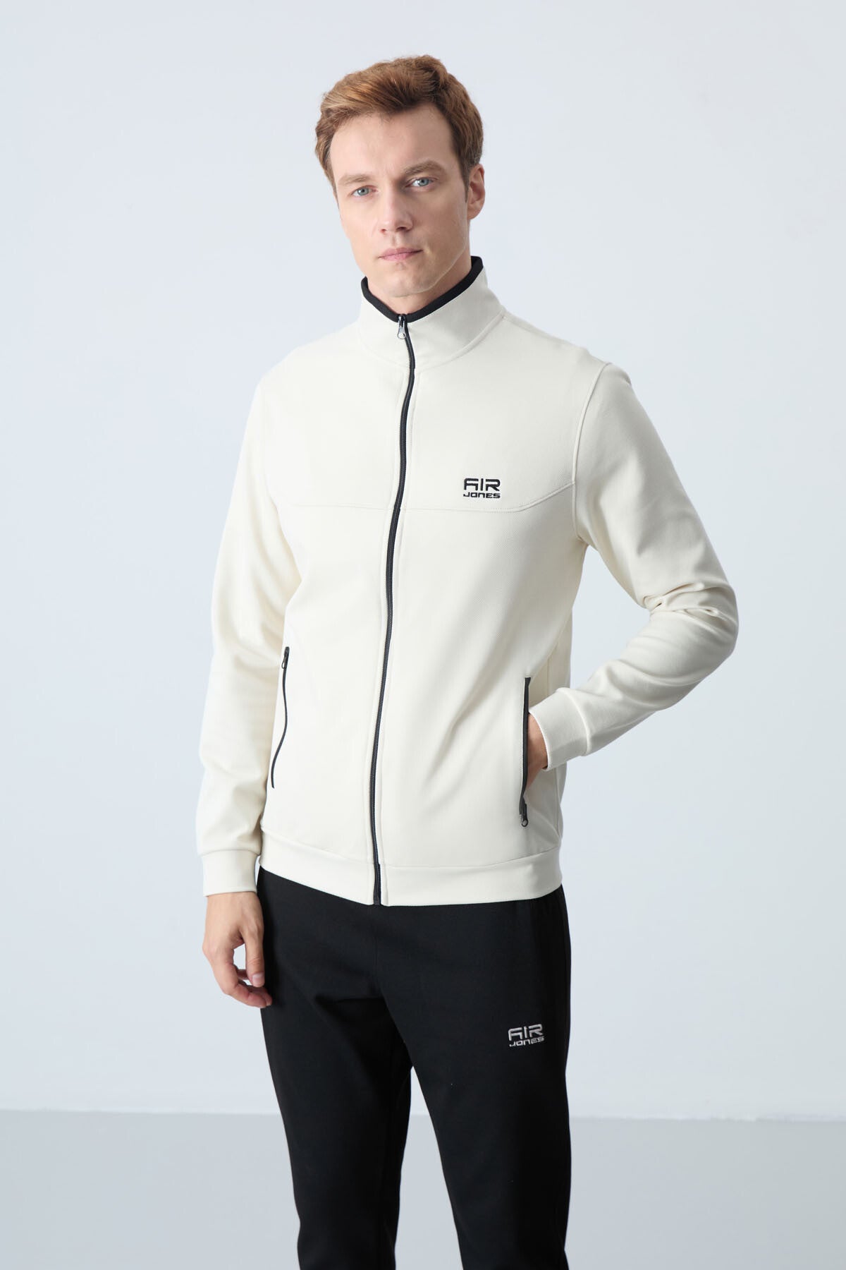 Image of Hugo Bej - Siyah Jogger Erkek Eşofman Takım - 85198