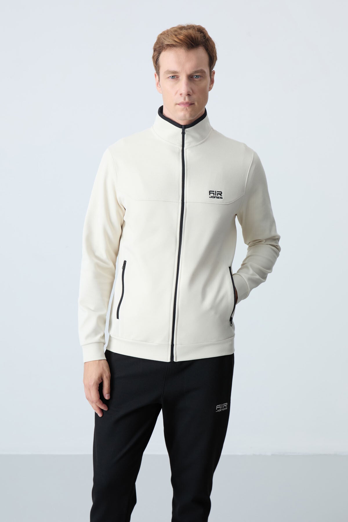 Image of Hugo Bej - Siyah Jogger Erkek Eşofman Takım - 85198