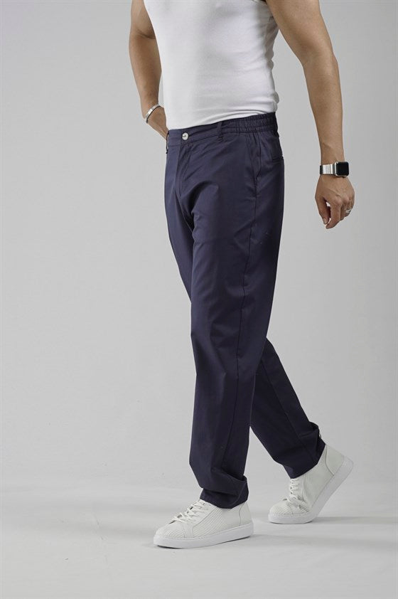 Image of Beli Lastikli Regular Kalıp Chino Likralı Erkek Pantolon