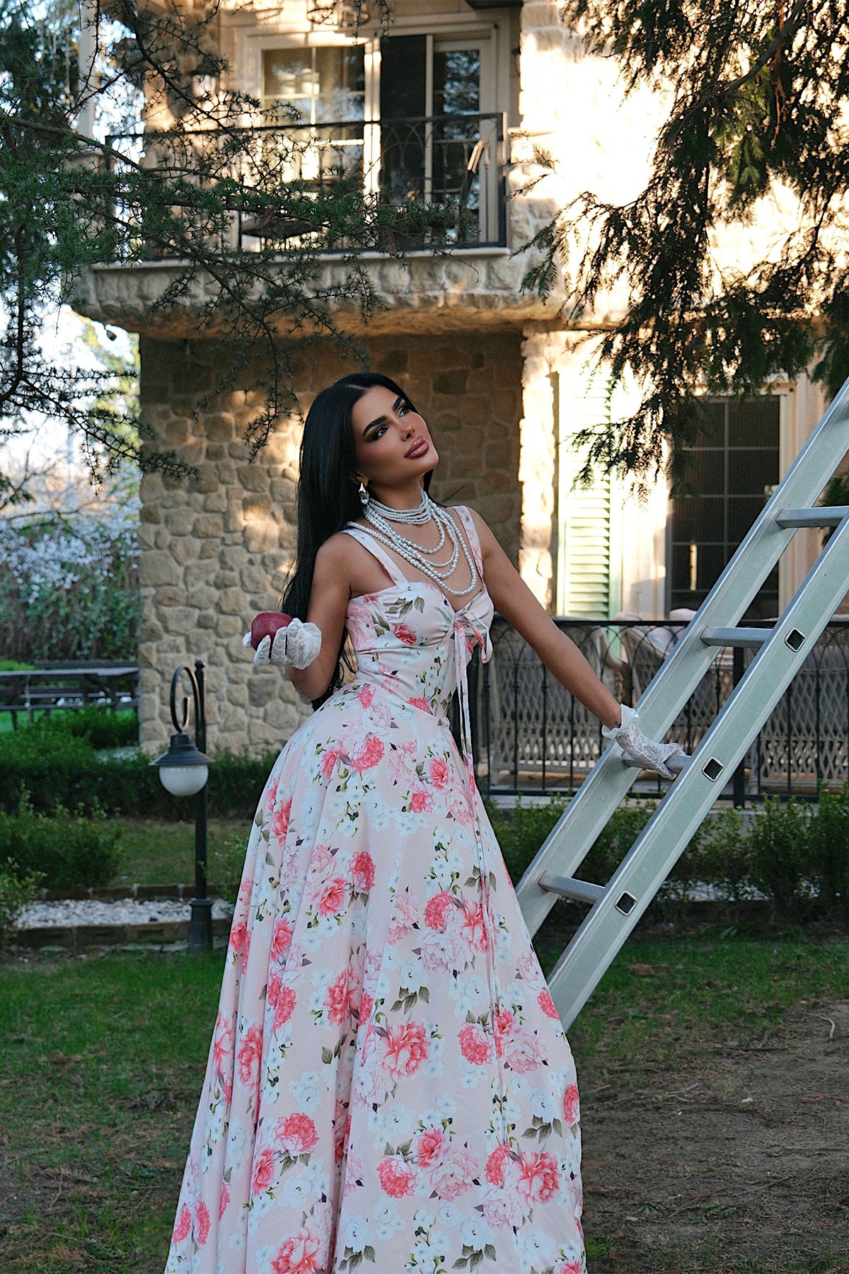 Image of Beyaz Deja Elbise ATE-5179