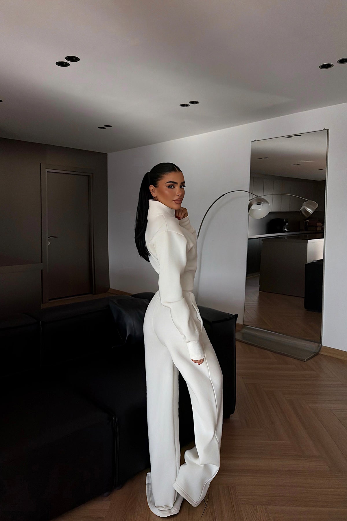 Image of Beyaz Belleza Eşofman Takımı  ATE-4298