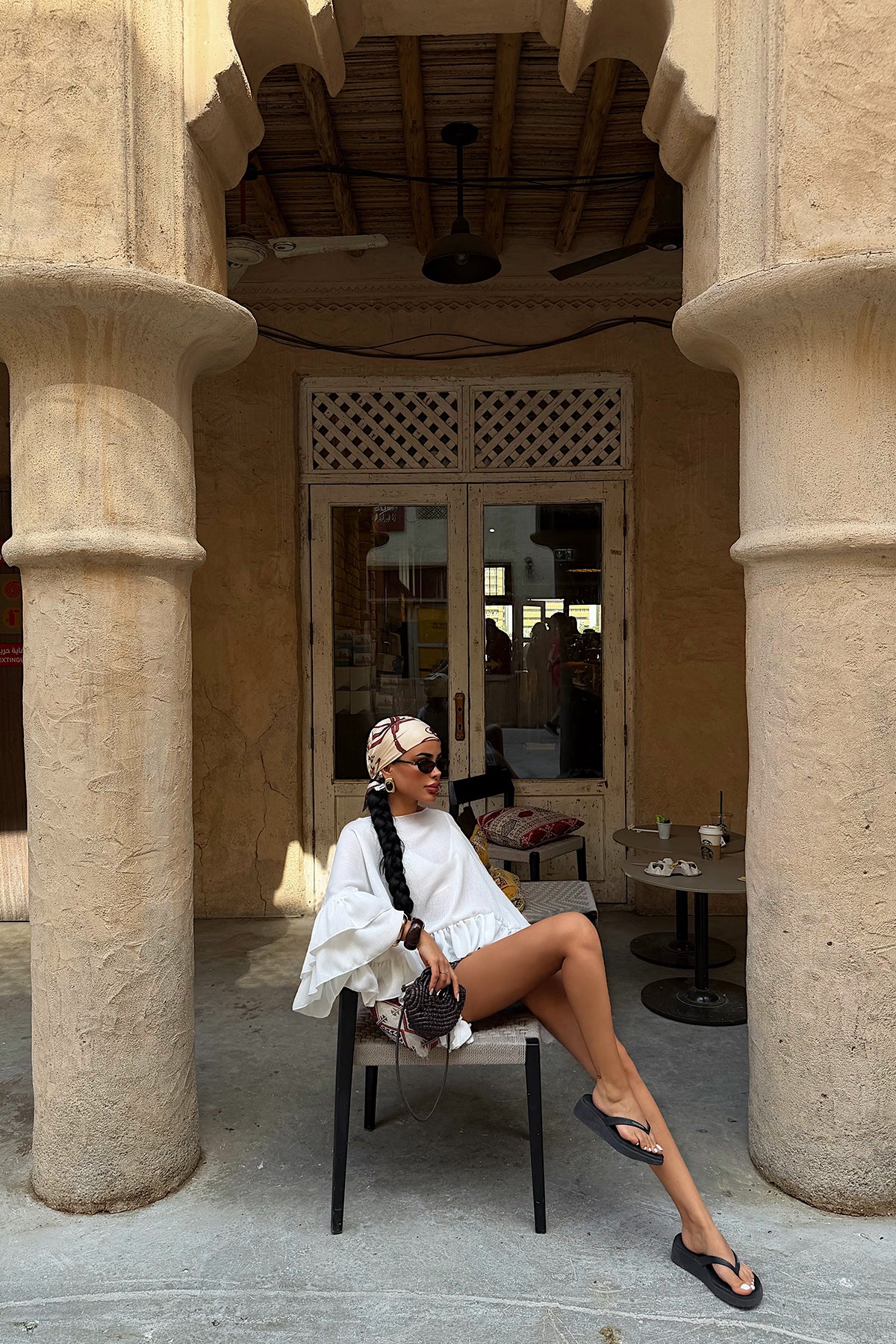 Image of Beyaz Marfa Bluz ATE-4892