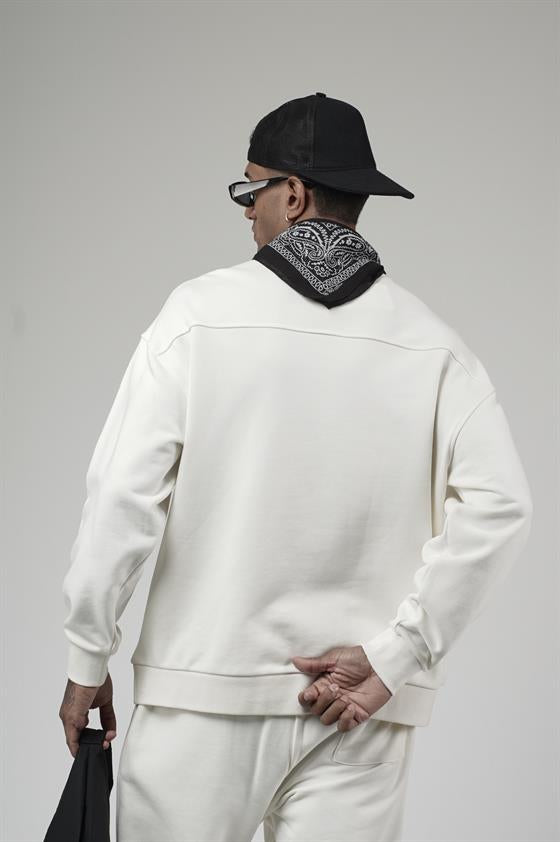 Image of Bisiklet Yaka Oversize Kalıp Sweat Pantolon Alt Üst Takım