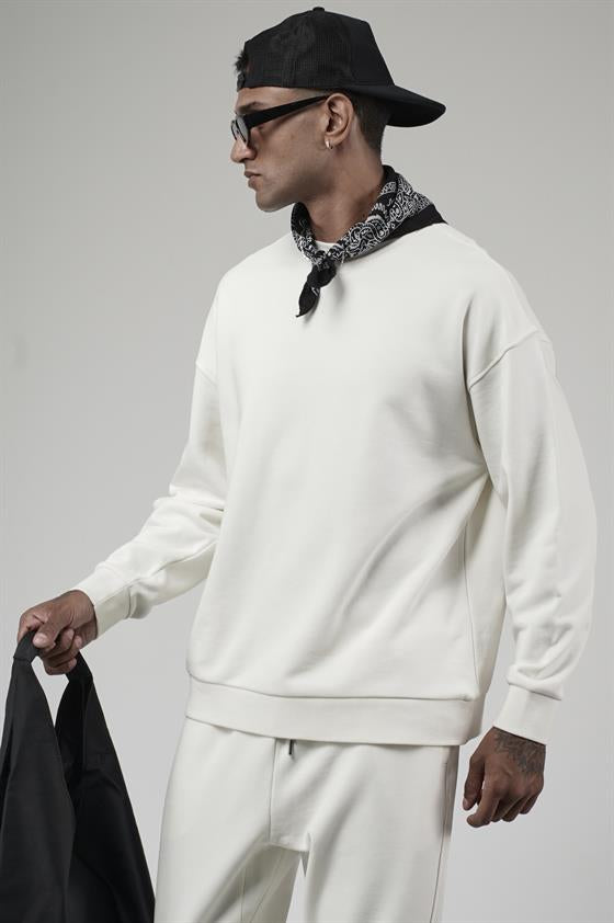 Image of Bisiklet Yaka Oversize Kalıp Sweat Pantolon Alt Üst Takım