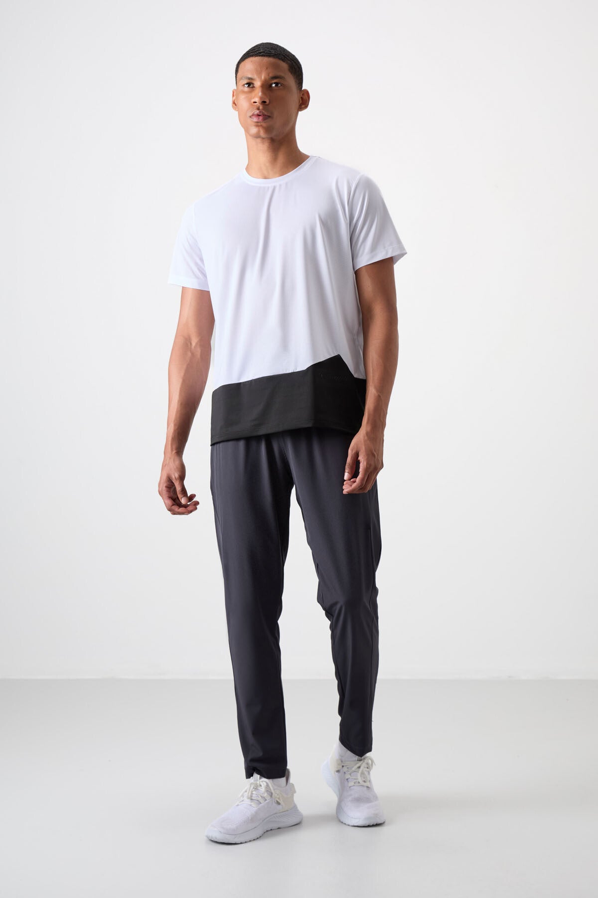 Image of Antrasit İnce Yumuşak Comfort Fit Erkek Eşofman Alt - 82119