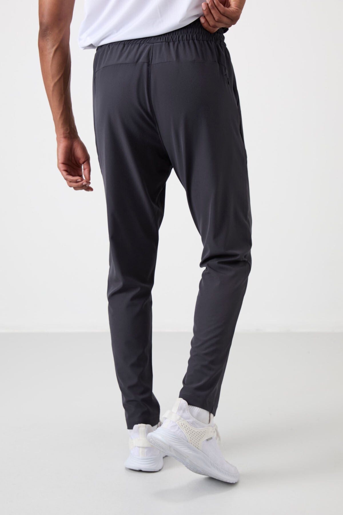 Image of Antrasit İnce Yumuşak Comfort Fit Erkek Eşofman Alt - 82119