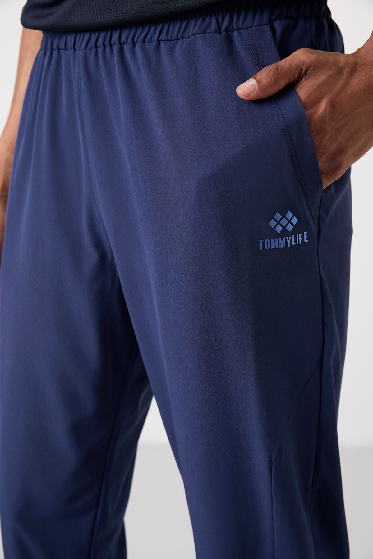 Image of İndigo İnce Yumuşak Comfort Fit Erkek Eşofman Alt - 82119