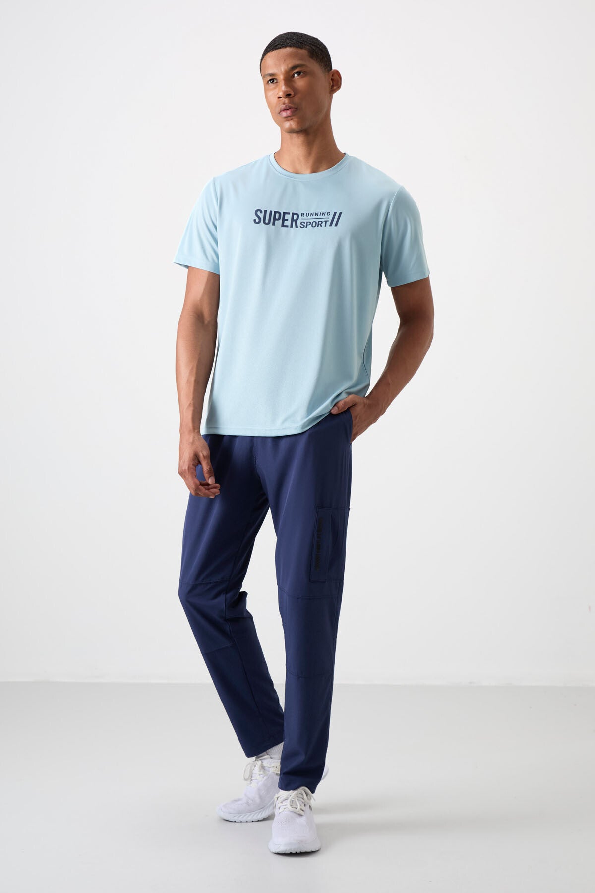 Image of İndigo İnce Yumuşak Comfort Fit Erkek Eşofman Alt - 82120