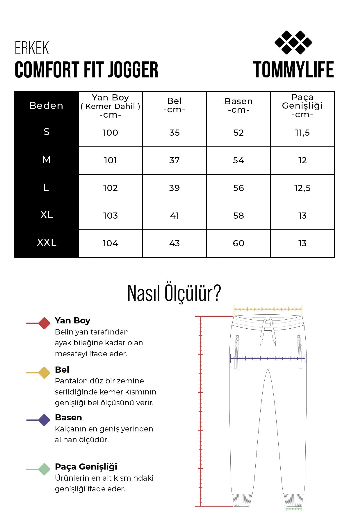 Image of İndigo Yüzeyi Dokulu Standart Fit Nakışlı Erkek Eşofman Alt - 82126