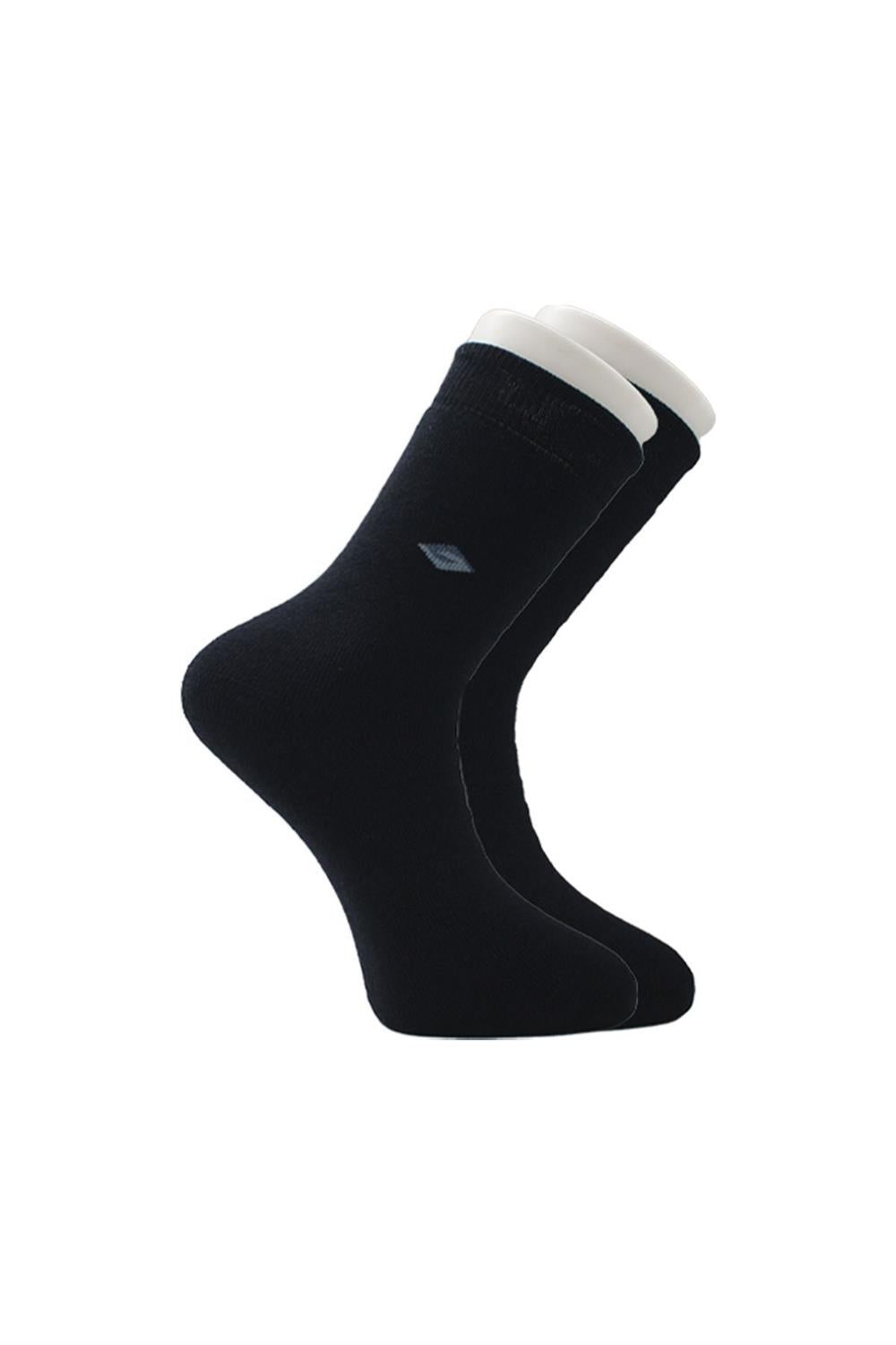 Image of Șosete termice groase de iarnă pentru bărbați, din bumbac terry, cu model, multicolore, set de 4