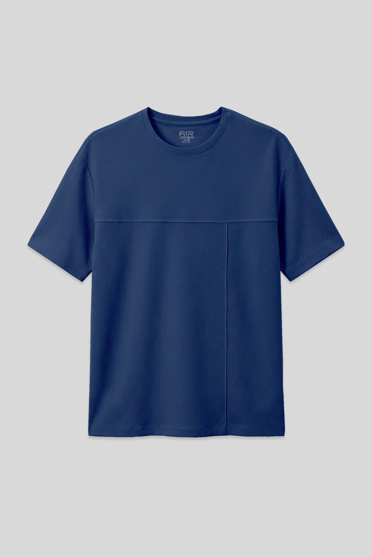 Image of Tricou bărbătesc Parliament Waffle Interlock texturat, croială supradimensionată, de bază - 88380