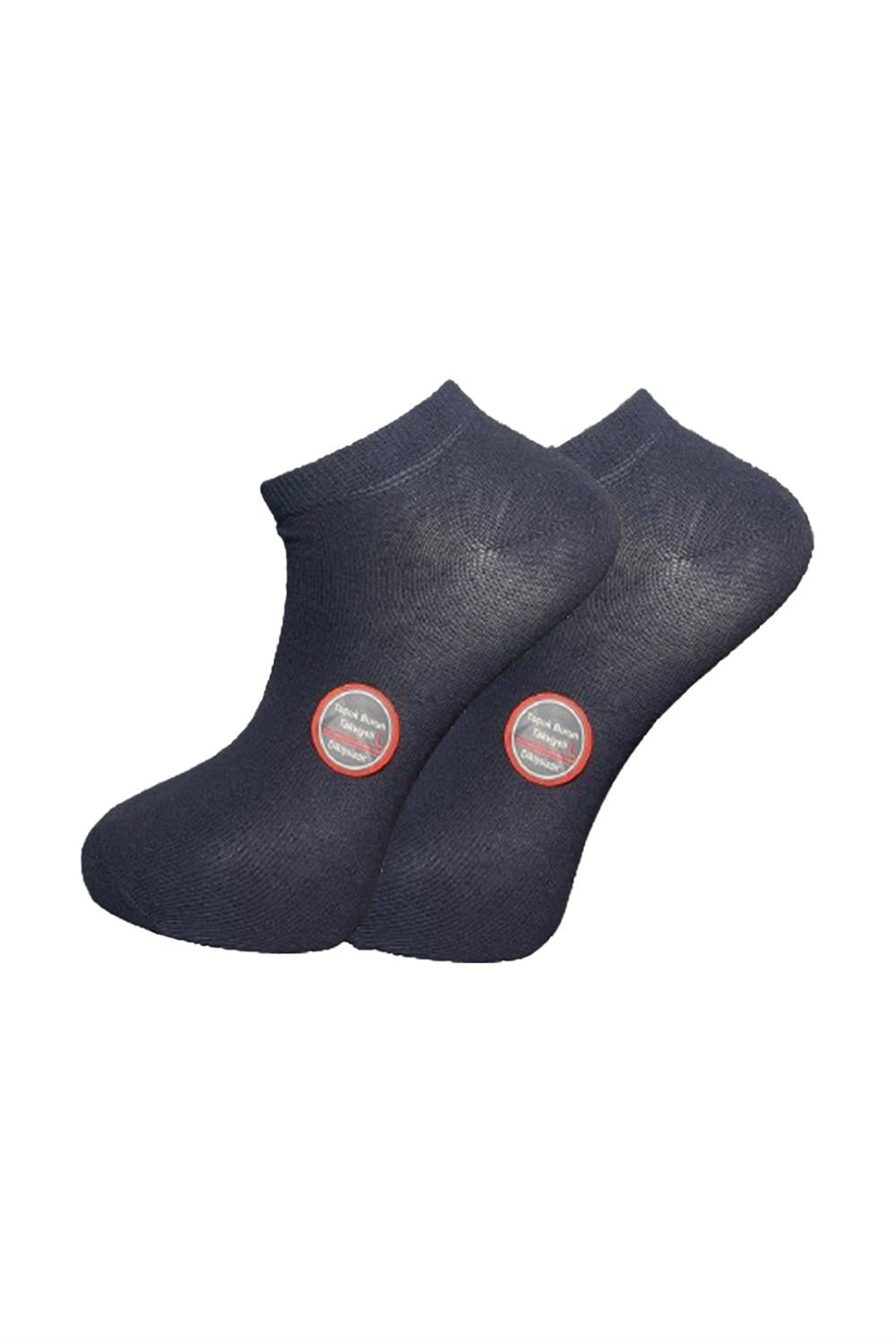 Image of Erkek Pamuklu Dikişsiz Asorti 4 Patik 4'Lü Paket