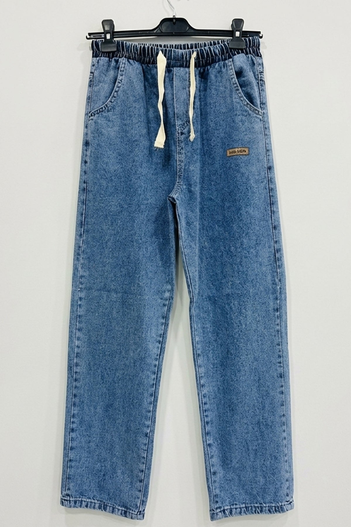 Image of Erkek Rahat Kesim Baggy Jean Pantolon 30073 - Lacivert