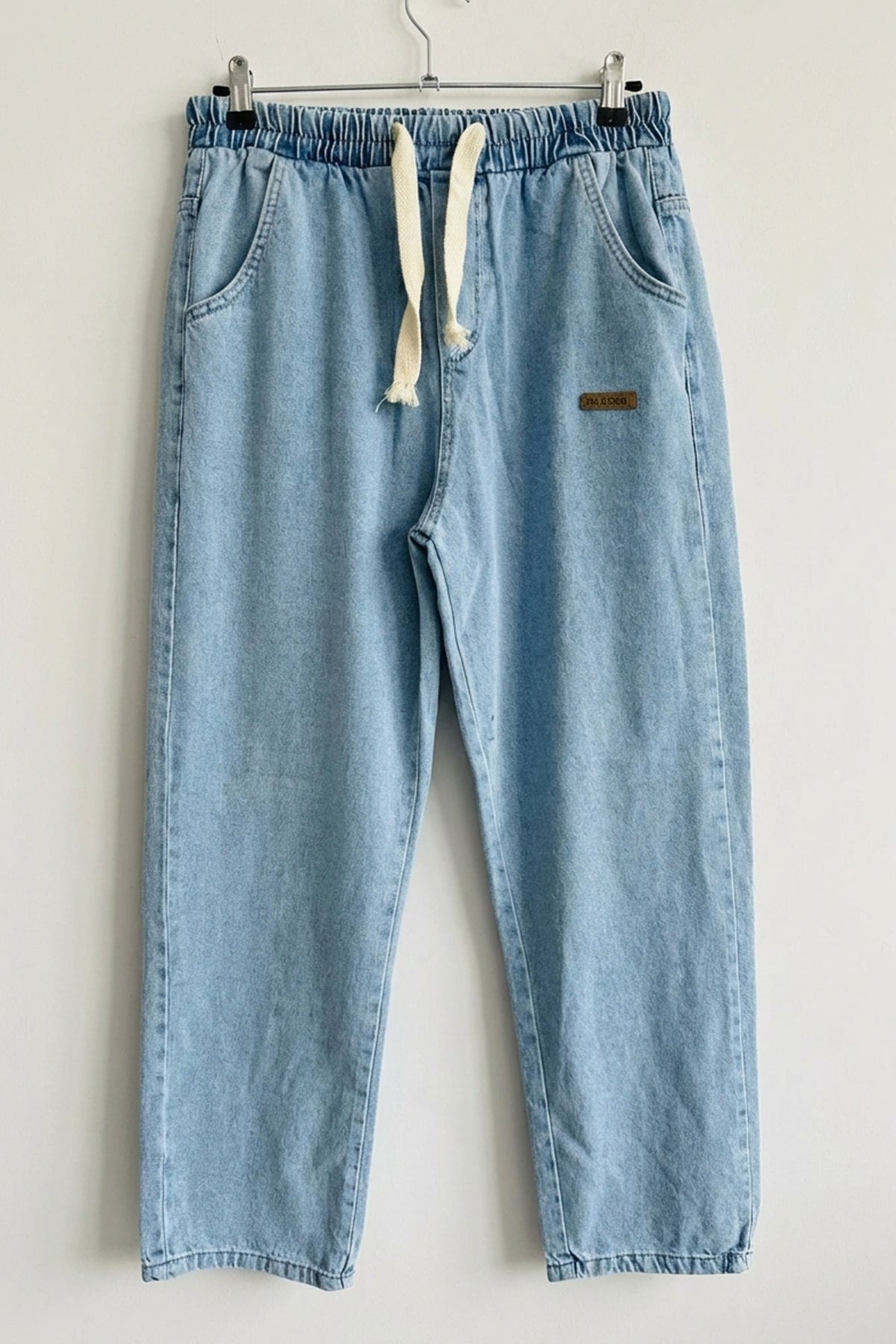Image of Erkek Rahat Kesim Baggy Jean Pantolon 30073 - Mavi