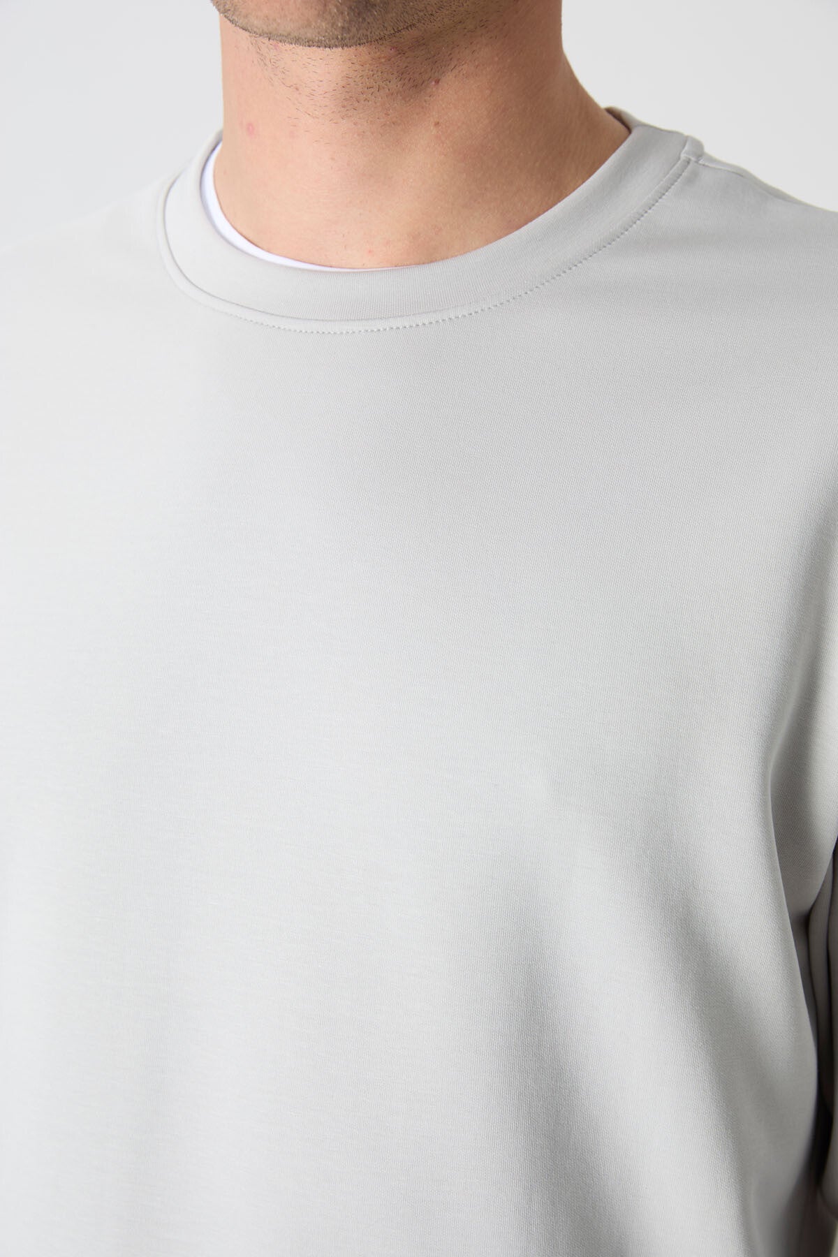 Image of Taş Basic O Yaka Rahat Form Erkek Sweatshirt - 88053