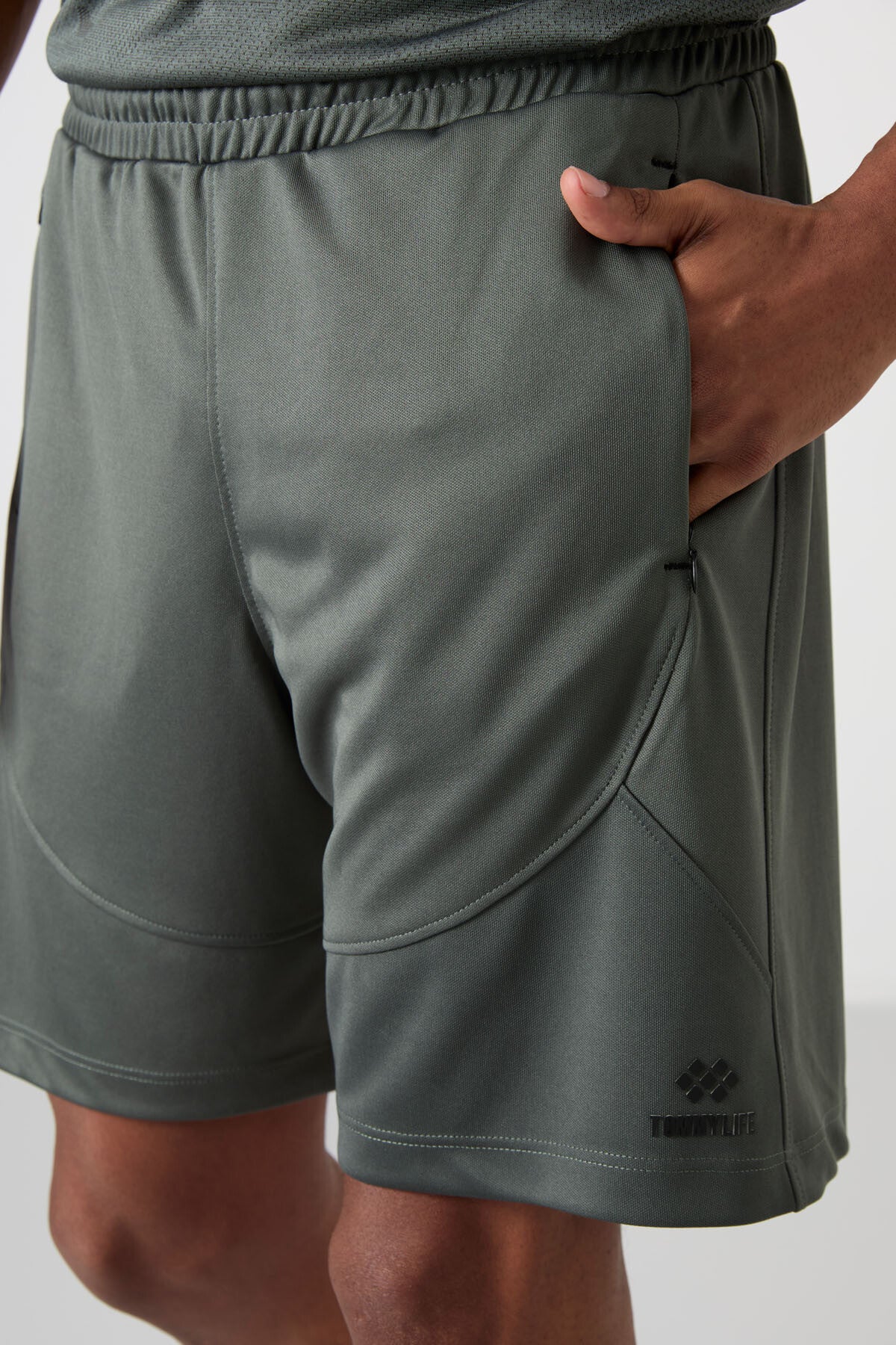 Image of Pantaloni scurți kaki groși, moi și confortabili pentru bărbați - 81271